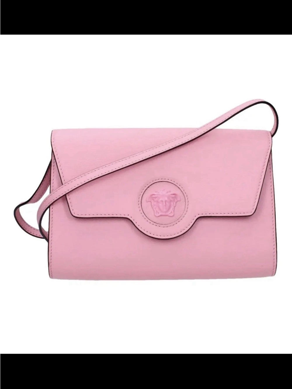 Versace Medusa Leather Mini Pink Shoulder Bag Italy 1021608 NWT$1200 Retail